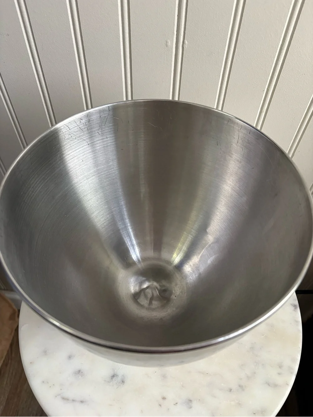 Vintage KitchenAid K45 Stainless Steel Bowl Twist Lock Base Stand Mixer VTG